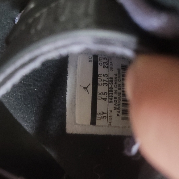 Air Jordan 6 retro GG 'Iron Purple' - Picture 8 of 8